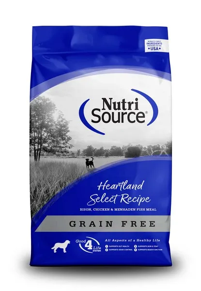 5 Lb Nutrisource Grain Free Heartland Select W/Bison - Health/First Aid